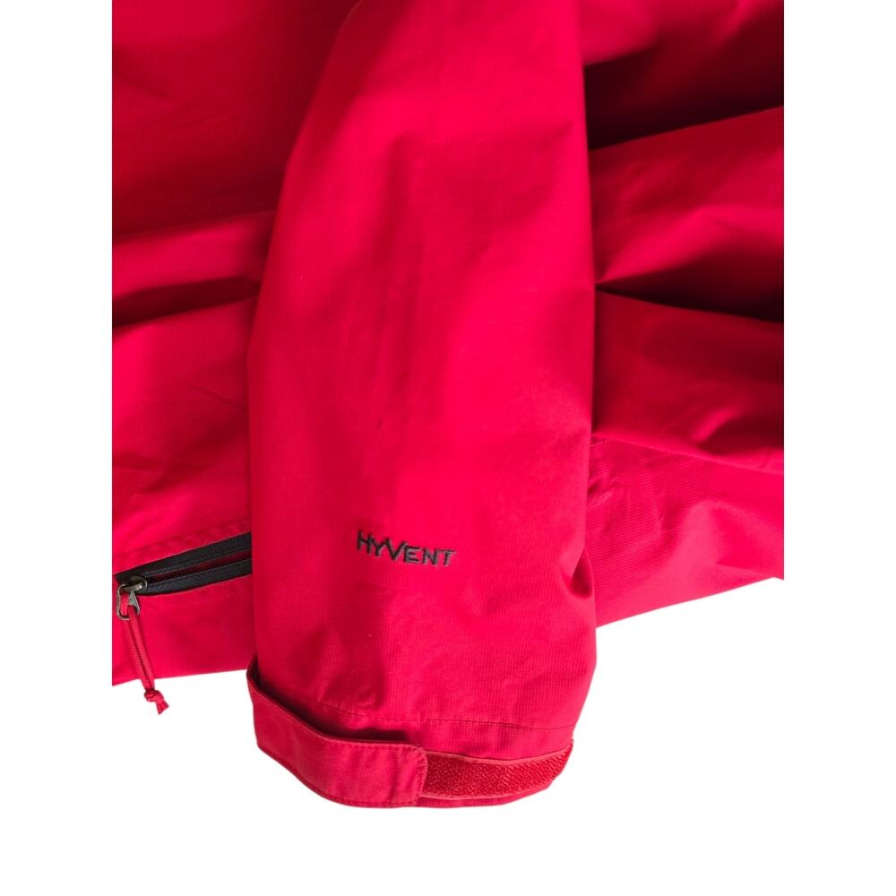 The North Face Dble Zip Lined Removable Hood Rain Jacket Size Mens S Womens M - Picture 6 of 11